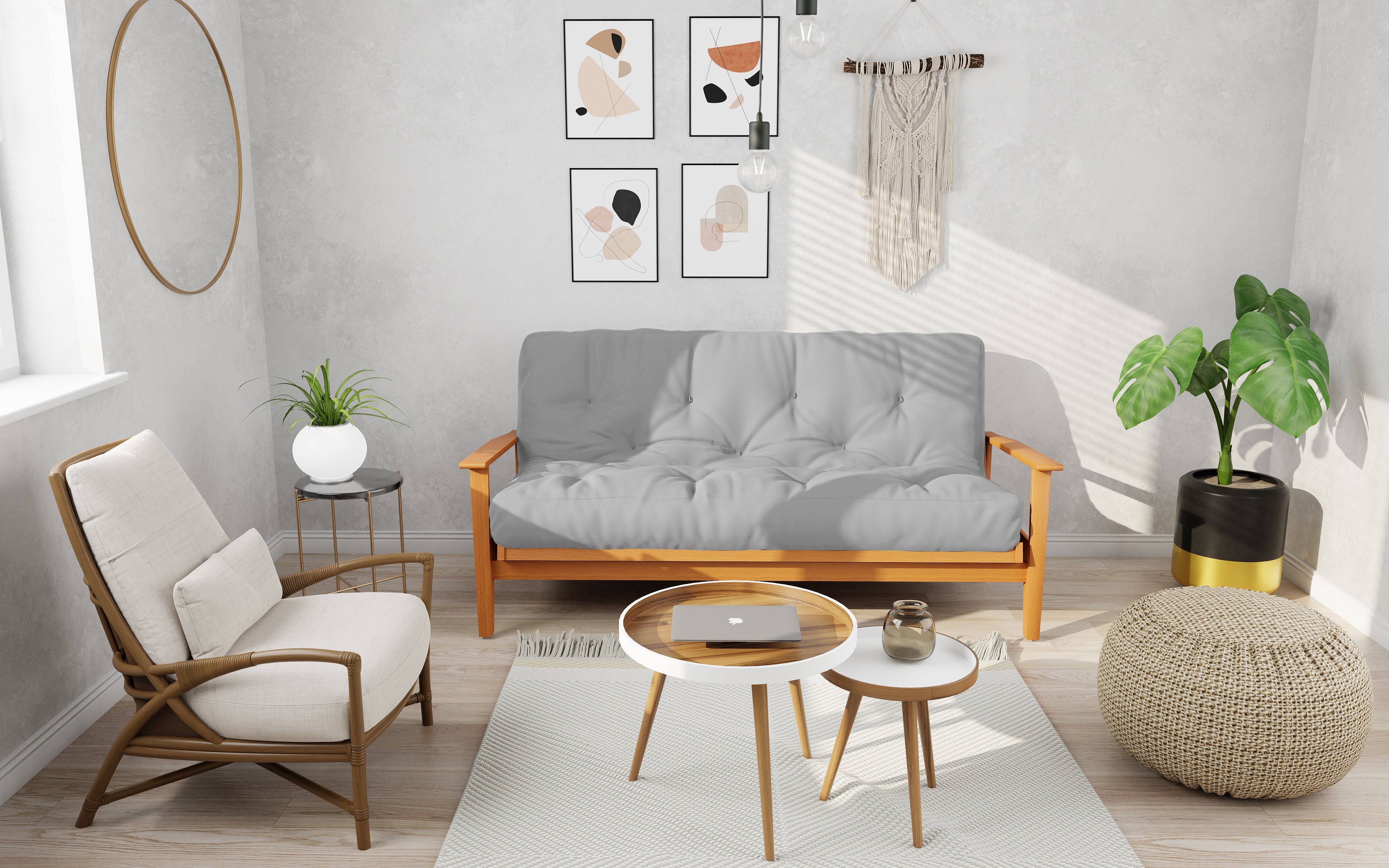 Pocketed Coil Futon Mattress
